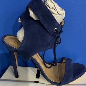 Blue Schutz heels